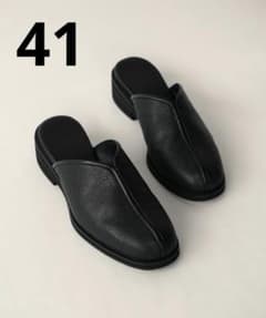 shiun LEATHER SQUARE MULE 41サイズのサムネイル