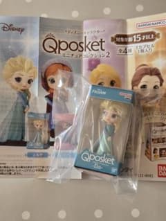 Qposket エルサ フィギュア　ガチャガチャのサムネイル