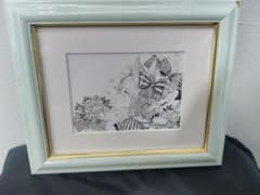 【原画】「待望ミラクル」※作品証明書付 ROROICH様作 原画】【絵画】「待望ミラクル」※作品証明書付 ROROICH様 ロロイチ