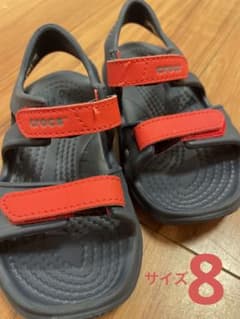 クロックス キッズサンダル　15cm サイズ8のサムネイル
