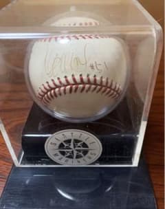 MLB イチロー マリナーズ初期 2001年 直筆サインボール　日米野球殿堂入りのサムネイル