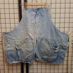 SUOLO GRIZZLY Washed Denim Apron デニムエプロン SUOLO GRIZZLY Washed Denim Apron デニムエプロン - メルカリ