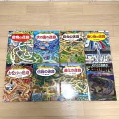 状態良好◎早い者勝ち！お買い得！子供に大人気の8冊セット♪香川元太郎　迷路　絵本のサムネイル