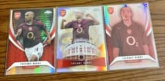 あ*り様 25/26 TOPPS アーセナル　Henry アンリ　3枚セットのサムネイル