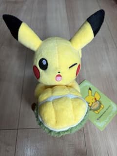 ポケモンセンター シンガポール 限定】ぬいぐるみ ピカチュウ×ドリアン