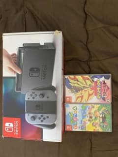 任天堂Switch  あつまれどうぶつの森　ポケットモンスターシールド3点セットのサムネイル