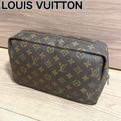 美品/ルイヴィトン ポーチ トゥルーストワレット28 モノグラム