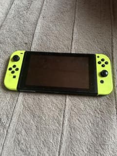 ジャンク品Nintendo Switch 本体 ネオンイエロー 専用ケース付 - メルカリ
