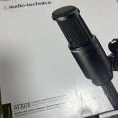 audio-technica AT2020 コンデンサーマイク、ポップガード - メルカリ