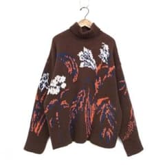 mame Floral Double Jacquard Sweater - メルカリ