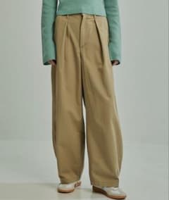 PUBLIC CURVE CHINO＊バルーンパンツ　サイズ1 PUBLIC CURVE CHINO＊バルーンパンツ サイズ1 - メルカリ