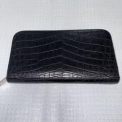 サンローラン　長財布　クロコ調のサムネイル