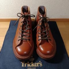 Tricker's Men's Monkey Boots, Size 6, Maroon Antique