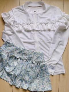 キッズ水着　ラッシュガード 女の子　140cm CECIL McBEEのサムネイル