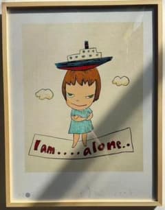 奈良美智 I am. alone.. 2003 リトグラフ - メルカリ