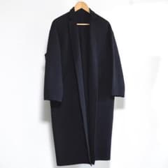 美品 Plage ハミルトンテーラードコート 36 ネイビー プラージュ