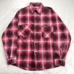 70s ビンテージ Sears プリントネルシャツ プリネル カートコバーンのサムネイル