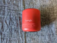 FunLogy Portable Mini ポータブルスピーカー レッドのサムネイル