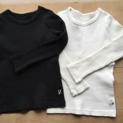 ベルメゾンジータ リブカットソー ★ほぼ未使用★長袖Tシャツ ユニクロのサムネイル