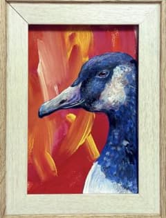 絵画　一点物　不死鳥　再生　micchan作 絵画 自由の鳥 micchan作 - メルカリ