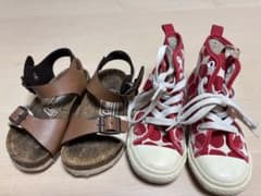 Coleman ブラウン サンダル／converseオールスター　シューズのサムネイル
