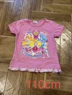 Go!プリンセスプリキュア 半袖Tシャツ ピンク 110cmのサムネイル