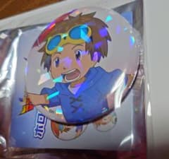 デジモンテイマーズ ホログラム缶バッジ タカト - メルカリ