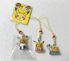 ポケモン ご当地 限定 ストラップ ピカチュウ 3つセット - メルカリ