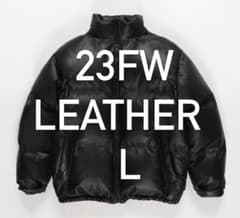 WACKOMARIA 23fw LEATHER DOWN JACKET L - メルカリ