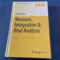Measure, Integration & Real Analysisのサムネイル