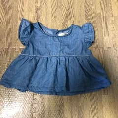 デニム フリルトップス 70のサムネイル