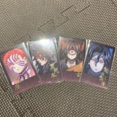 鬼滅の刃 ダイニング お楽しみくじ チェキ風 黒死牟 猗窩座 鳴目 無惨