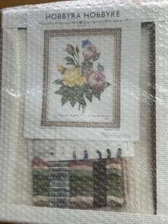 ホビーラホビーレ クロスステッチフレーム バラと蝶 ルドゥーテ - メルカリ