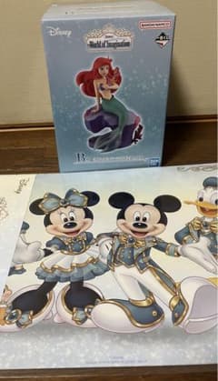제일 복권 디즈니 World of Imagination 피규어 포스터