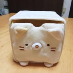 스미코구라시 봉제인형 가슴 수납 박스 고양이