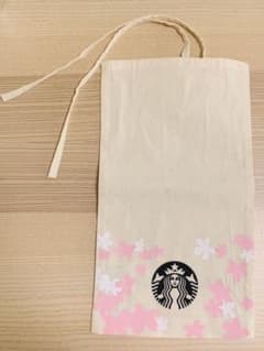 スターバックス　オーガニックコットンギフトバック　桜2021.のサムネイル