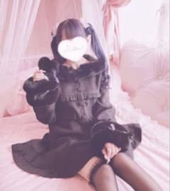 MARS レースアップセーラー襟ショートコート 黒 さきまるちゃんコラボ