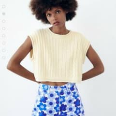 専用 ZARA  ケーブルニットトップスのサムネイル