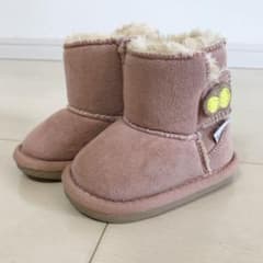 スモーキーピンク　ムートンブーツのサムネイル