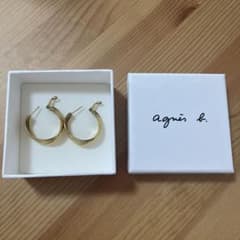 agnes b. アニエスベー フープピアス (送料無料)のサムネイル