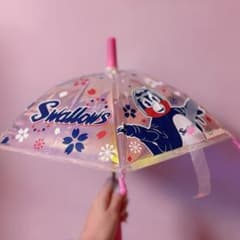ヤクルトスワローズ　つば九郎　応援グッズ　傘のサムネイル