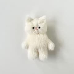 き*こ様 nekoのぬいぐるみ ( しろパン ) ハンドメイド作家 猫 アートド