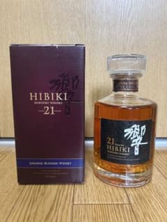 【希少】サントリーウイスキー 響 21年 350ml 箱付きのサムネイル