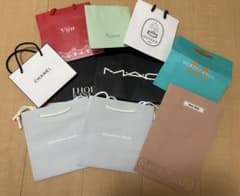 ブランド ショップ袋 ショッパー まとめ売り 10点セットのサムネイル