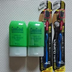 コンクールFジェルコートF 2本 歯ブラシ2本のサムネイル