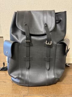 Louis Vuitton ブラックバックパックのサムネイル