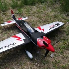 Sbach 342 電動 ラジコン飛行機 メカ付き完成機 - メルカリ