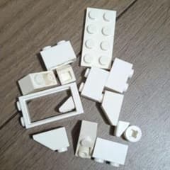 LEGO レゴ ホワイト 白 パーツ まとめ売りのサムネイル