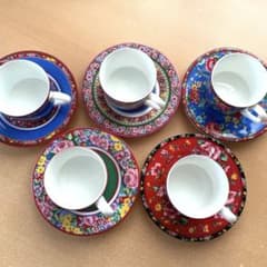 KENZOカップ&ソーサー　5客セット