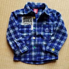 男の子　ベビド　チェックシャツのサムネイル